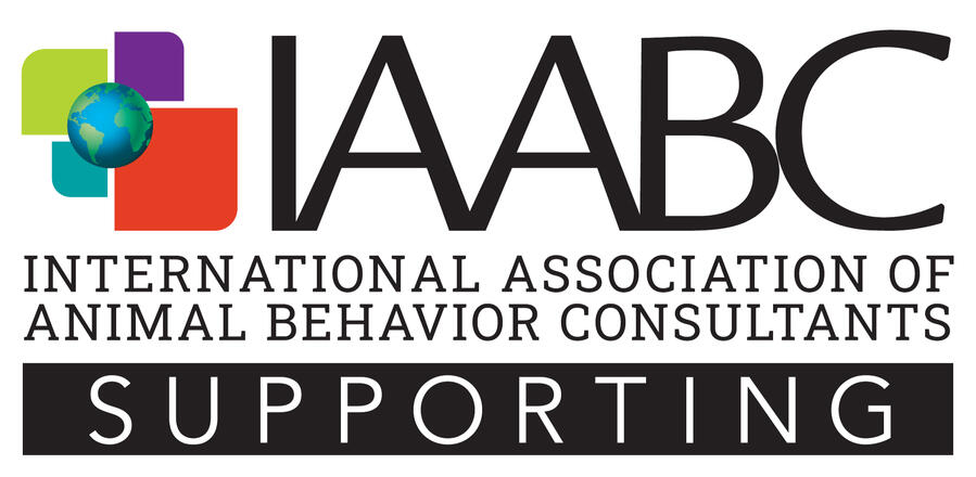 IAABC supporting member logo - International Association of Animal Behavior Consultants.